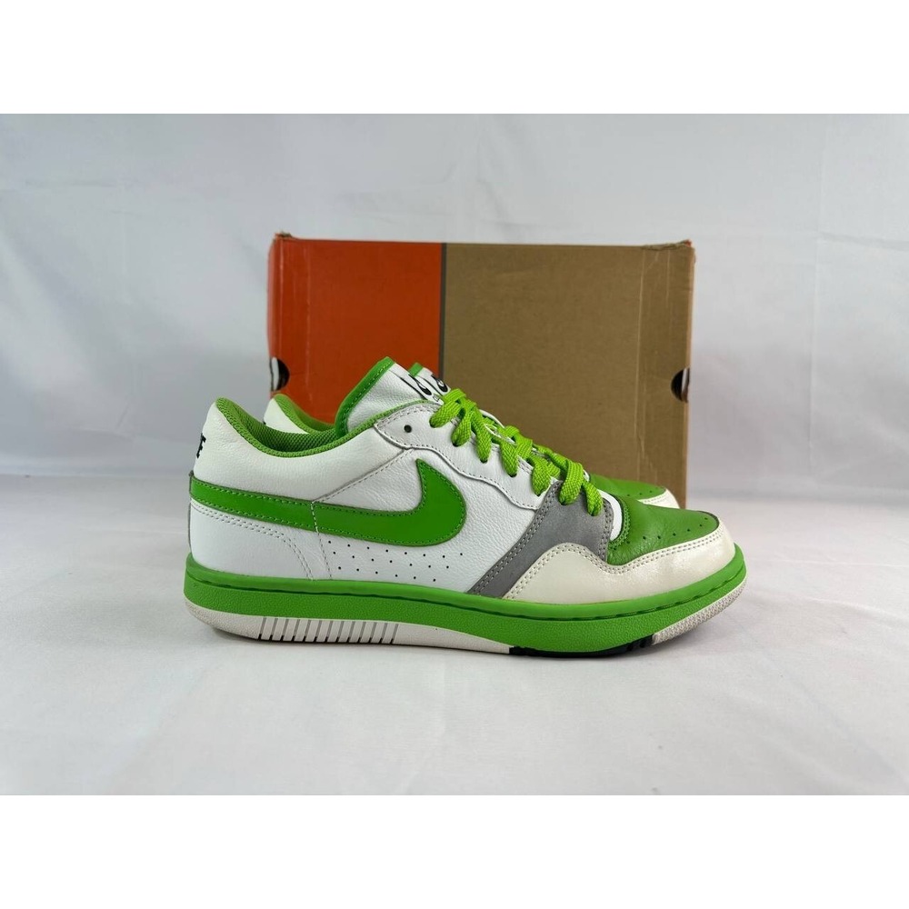 Nike Court Force Low Gimme 5 2006 Green White 314191-131 Size 10